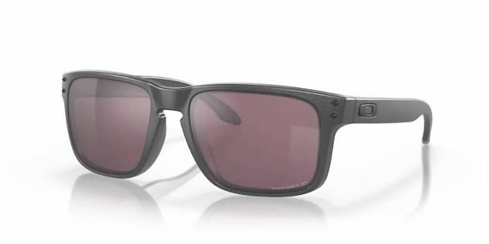 NEW OAKLEY men's holbrook sunglasses in steel prizm